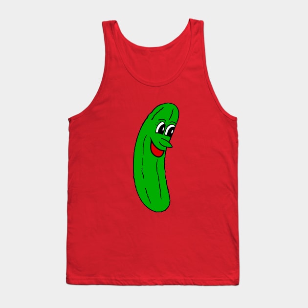 LIFE Of The Party Dill Pickle Tank Top by SartorisArt1